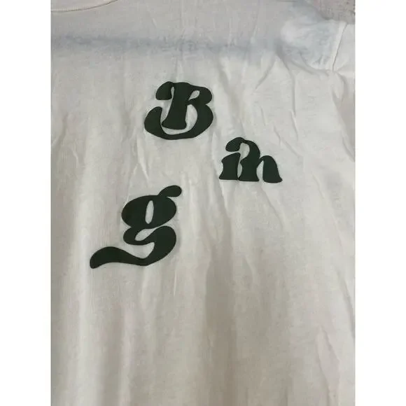 Anine Bing Ashton Vintage Cream Bing Tee Size Small - Picture 7 of 14